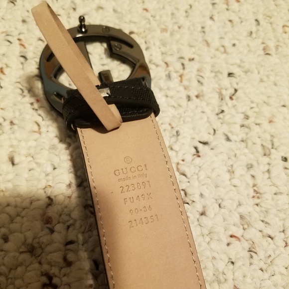 100% Authentic gucci belt main image 6